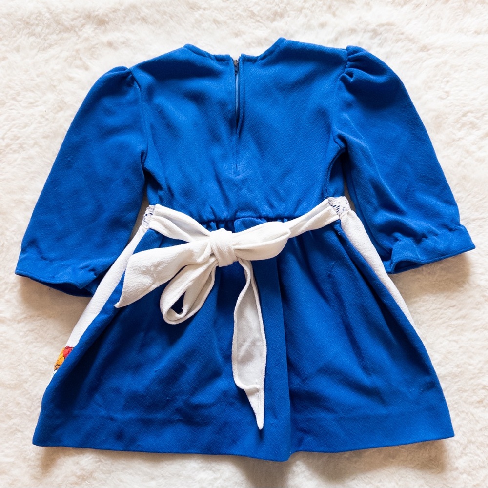 Vintage Blue Dress with Winnie the Pooh Design - Picture 4 of 6